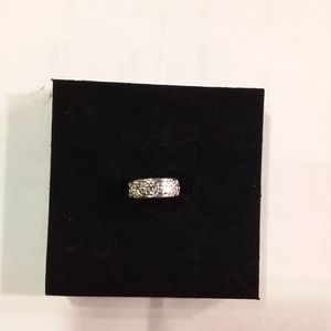 Silver Sunflower toe ring